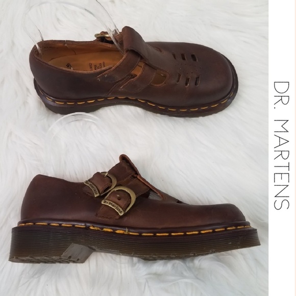 Dr. Martens Shoes - DR. MARTENS Doc Martens Mary Jane Flat Shoes